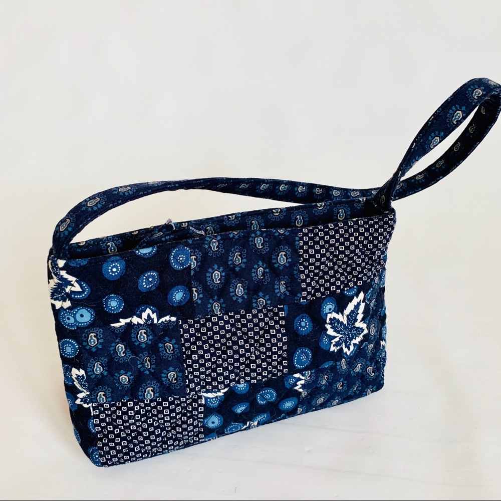 Vera Bradley Quilted Small Blue Purse